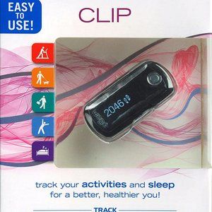 WeGo Clip WO1559BK Wireless Activity Tracker Black